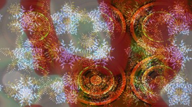 Raster resim. Çiçek desenli çiçek ve yaprakları ile. Sevimli küçük çiçek desenle.