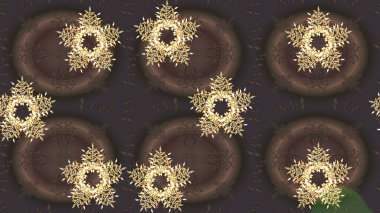 Arabesk ile klasik model. Geleneksel klasik süs. Arabesk ve çiçekli doğu raster desenleri.