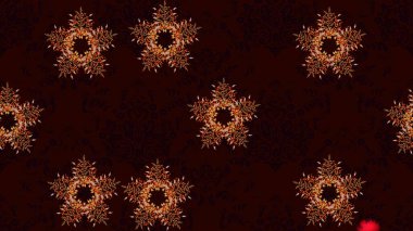 Kış arka plan. Noel kar taneleri ile arka plan. Raster Noel renkli arka plan ile sevimli kar tanesi. Raster illüstrasyon.