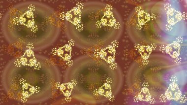 Snowflakes desen. Raster kar taneleri arka plan. Kar tanesi renkli desen. Renk arka plan üzerinde izole soyut kar taneleri ile düz tasarım. Raster illüstrasyon.