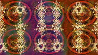 Arabesk ve çiçek öğeleri ile oryantal raster desen. Geleneksel klasik süs. Arabesk ile Vintage desen.