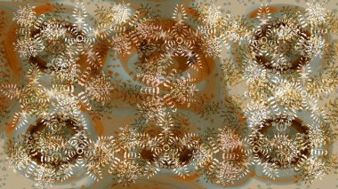 Arka plan üzerinde izole soyut kar taneleri ile düz tasarım. Kar tanesi süs desen. Raster resim. Kar taneleri arka plan. Snowflakes desen.