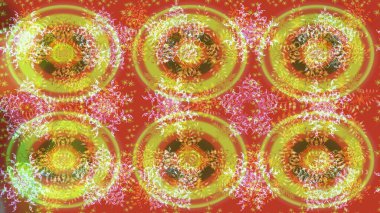 Noel süsleri ve Noel süsleri. Raster Noel soyut renkli arkaplan ve düşen kar tanesi.