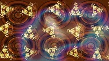 Soyut duvar kâğıdı, ambalaj dekorasyonu. Kışın sembolü, mutlu noeller, mutlu yeni yıl kutlaması Raster illüstrasyonu. Kahverengi, mor ve bej renkli çizimler. Kar tanesi kadar basit..