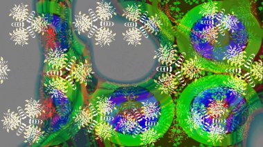 Düz Çiçek Elementleri Tasarımı. Sevimli çiçek raster deseni. Renkli Yaz Temalı eskiz kalıbı. Renkli çiçekler.