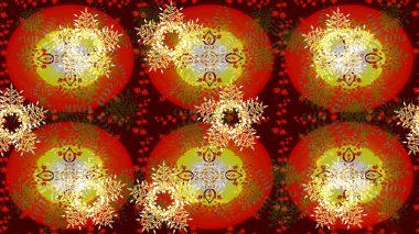 Şirin soyut kar taneleri kahverengi renkte raster tasarımı. Düz kar karalama ikonları, yılbaşı afişi için kar taneleri silueti, kartlar. Yeni yıl kar tanesi.