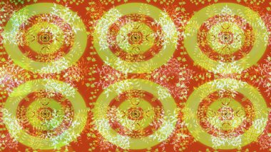 Kar tanesi süs desen. Snowflakes desen. Kar taneleri arka plan. Arka plan üzerinde izole soyut kar taneleri ile düz tasarım. Raster illüstrasyon.