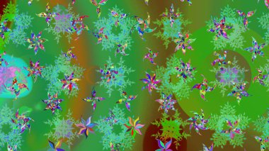 Raster şirin suluboya çiçek desenleri çiziyor. Büyük bir çiçek boyası seti. Kartlar, davetiyeler, tarih kartları ve daha fazlası için kullanılabilir.