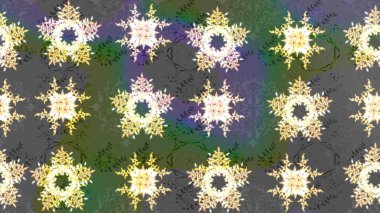 Tekstil veya kitap kapakları, imalat, duvar kağıtları, baskı, hediye paketi ve yapıştırma kitabı için çiçek eskizi geçmişi. Küçük çaplı çiçeklerdeki basit şirin desenler. Raster illüstrasyonu.