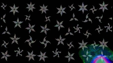 Çiçekli el çizimi çizimi deseni. Modern gelişim, siyah raster arka plan duvar kağıdı çizimi, klasik çizgiler, desenli çiçekler, çiçekli süsler..