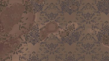 Sketch Floral Pattern in Raster illustration. Fancy fabric pattern. Colour Spring Theme sketch pattern Background. Flat Flower Elements Design.