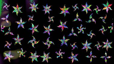 Çiçekli siyah eskiz deseni. Raster çiçek izi. Klasik taslak çizimi. Raster Yumuşak kumaş deseni.