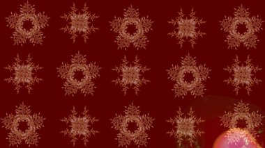 Raster illüstrasyonundaki çiçek desenli çizim. Kırmızı renkte çiçekler. Renkli Yaz Temalı eskiz kalıbı. Düz Çiçek Elementleri Tasarımı.