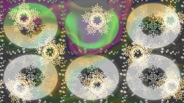 Düz renkli arka plan üzerinde izole kar taneleri tasarımı. Kar tanesi süs desen. Kar taneleri arka plan. Snowflakes desen. Raster illüstrasyon.