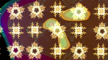 Kış arka plan. Raster Noel renkli arka plan ile düşen kar tanesi. Noel kar taneleri ile arka plan. Raster illüstrasyon.