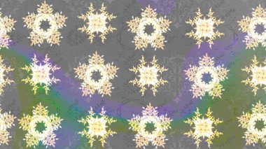 Eskiz arkaplan modeli. Gri yapraklı yabani çiçekler. Suluboya, elle çizilmiş. Raster illüstrasyonu.