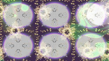 Düz renkli arka plan üzerinde izole kar taneleri tasarımı. Kar tanesi süs desen. Kar taneleri arka plan. Snowflakes desen. Raster illüstrasyon.