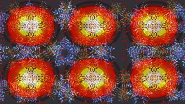 Kar taneli gri renkler. Renkli arka planda izole tatlı kar taneleri. Raster illüstrasyonu.