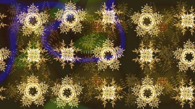 Raster illüstrasyonu. Aralık ayı kış karı mevsimi. Karalama çizim çizgilerindeki Kar Taneleri simgesi.