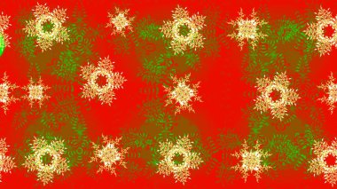 Raster illüstrasyonundaki çiçek desenli çizim. Raster illüstrasyonu. Kırmızı renklerde. Güzel kumaş deseni.