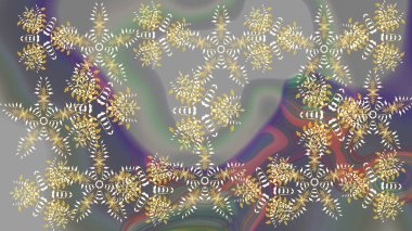 Kar Tanesi Mozaik ikonu. Siluet kar tanesi işareti izole edilmiş gri renkler. Düz dizayn. Sembol kışı, donmuş, Noel, yeni yıl tatili. Grafiksel element dekorasyonu. Raster illüstrasyonu.