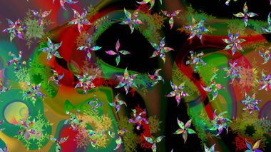 Meteoroloji buz koleksiyonu. Raster skeci. Kış Noel 'inde kar bembeyaz kristal element. Kar Tanesi raster simgesi arkaplan yeşil ve kahverengi. Xmas don kar taneleri izole edilmiş siluet sembolü