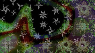 Düz dizayn. Kar tanesi ikonu, izole edilmiş. Raster illüstrasyonu. Raster kar tanesi ikonu. Renkli arka planda kar taneleri.