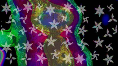 Kar Taneleri Karalamaları. El çizimi Noel Raster illüstrasyonu. Yeni Yıl Dekoratif Kar Taneleri Arkaplanı.