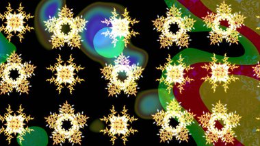 Kar Tanesi Raster illüstrasyonu. Kar Tanesi Simgesi. Kış kar tanesi. Siyah ve kahverengi renklerde izole edilmiş.