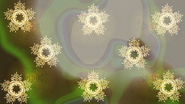 El çizimi çiçekli soyut çizim kalıbı. Raster illüstrasyonu. Tarafsız renklerde çiçekler.