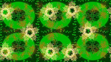 Kar Tanesi Raster simgesi arkaplanı. Kış yeşili ve mavi noel kar kristal elementi. Meteoroloji buz koleksiyonu. Xmas Frost kar taneleri izole edilmiş siluet sembolü. Raster illüstrasyonu.