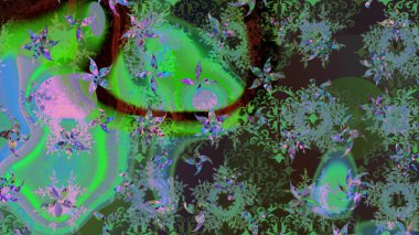 Kar Tanesi raster simgesi arkaplan yeşil ve mavi renk. Kış Noel 'inde kar bembeyaz kristal element. Meteoroloji buz koleksiyonu. Xmas Frost kar taneleri izole edilmiş siluet sembolü. Raster tasarımı.