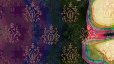 Tekstil, kumaş, kapaklar, duvar kağıtları, baskı, naylon, koleksiyon defteri, örgü, dekupaj için güzel bir eskiz. Küçük gri çiçeklerle oldukça eski bir besin torbası deseni.