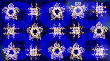 Kar taneleri arka planda. Mavi, siyah ve nötr kar tanelerinin olduğu Noel kartı mavi, siyah ve nötr renklerde. Kış kartı Mutlu Noeller, yeni yıl ve mutlu bayramlar..