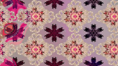 Kış arka plan. Noel kar taneleri ile arka plan. Raster Noel renkli arka plan ile sevimli kar tanesi. Raster illüstrasyon.