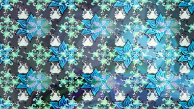 Raster deseni. Suluboya etkisi. Botanik çizim kalıbı. Organik elementler.