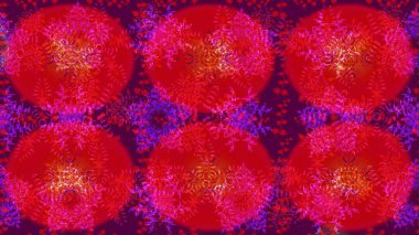 Kar tanesi süs desen. Snowflakes desen. Kar taneleri arka plan. Arka plan üzerinde izole soyut kar taneleri ile düz tasarım. Raster illüstrasyon.