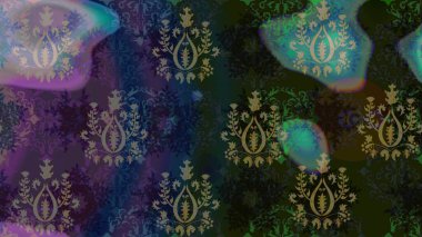 Kar taneli gri ve mavi renkler. Renkli arka planda izole tatlı kar taneleri. Raster illüstrasyonu.