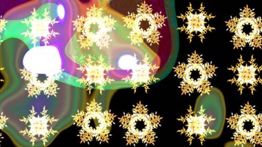 Organik motif arka planı. Çizim kalıbı. Raster illüstrasyonu. Ultraviyole kumaş deseni.