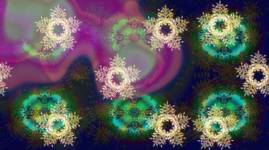 Gri renklerde şirin soyut kar tanesi raster tasarımı. Düz kar karalama ikonları, yılbaşı afişi için kar taneleri silueti, kartlar. Yeni yıl kar tanesi.