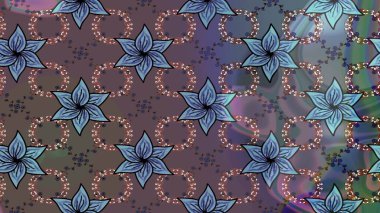 Noel süsleri ve Noel süsleri. Raster Noel soyut renkli arkaplan ve düşen kar tanesi.