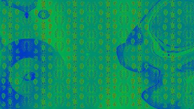 Kar Tanesi Raster simgesi arkaplanı. Kış yeşili ve mavi noel kar kristal elementi. Meteoroloji buz koleksiyonu. Xmas Frost kar taneleri izole edilmiş siluet sembolü. Raster illüstrasyonu.