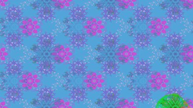 Karla süslenmiş Noel kar taneleri. Noel şenliği geçmişi. Raster illüstrasyonu.