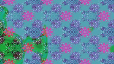 Harika tasarım posteri, kapak, mavi, mor ve yeşil renkli kart tasarımı. Retro tarzı doku, soyut kış elementleri. Kar taneleri tasarımı. Moda olmuş kar taneleri ve elementler Memphis kartları.