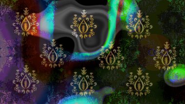 Güzel soyut kar tanesi raster tasarımı. Düz kar karalama ikonları, kar taneleri gri ve kahverengi renkli siluetler noel afişi için, kartlar. Yeni yıl kar tanesi.