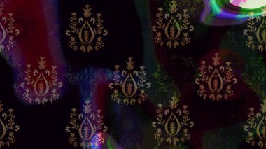 Soyut duvar kâğıdı, ambalaj dekorasyonu. Siyah ve kahverengi renklerde şirin kar taneleri. Basit bir kar tanesi. Kışın sembolü, mutlu noeller, mutlu yeni yıl kutlaması Raster illüstrasyonu..