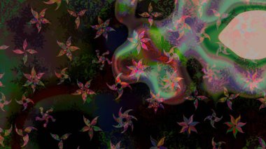 Siyah ve gri renkler üzerine şirin soyut kar tanesi raster tasarımı. Düz kar karalama ikonları, yılbaşı afişi için kar taneleri silueti, kartlar. Yeni yıl kar tanesi.