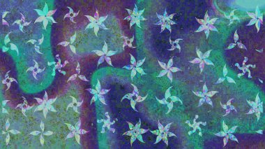 Tekstil, kumaş, kapaklar, duvar kağıtları, baskı, naylon, koleksiyon defteri, örgü, dekupaj için güzel bir eskiz. Küçük mavi çiçeklerle oldukça eski bir besin torbası deseni.