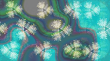 Çiçek arkaplanlı soyut zarafet eskiz deseni. Raster Güzel kumaş deseni.