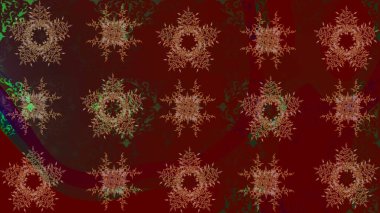 Renkli Bahar Teması eskiz kalıbı. Raster Modaya uygun kumaş deseni. Kahverengi renkli şirin çiçek deseni. Düz Çiçek Elementleri Tasarımı.